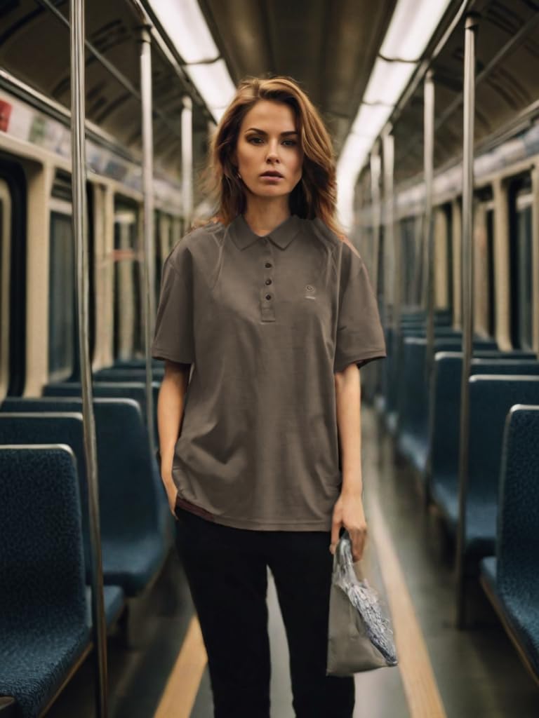Dare & Rise Coffee Brown Unisex Stitch Less Polo Premium,Ultra Soft Comfort 2