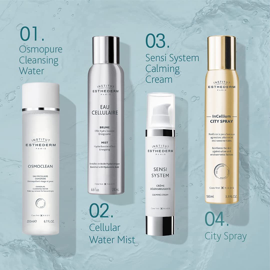 Institut Esthederm - Osmoclean - Acqua Micellare Osmopure - Struccante, Detergente e Tonificante - Senza Risciacquo - Flacone 200 ml