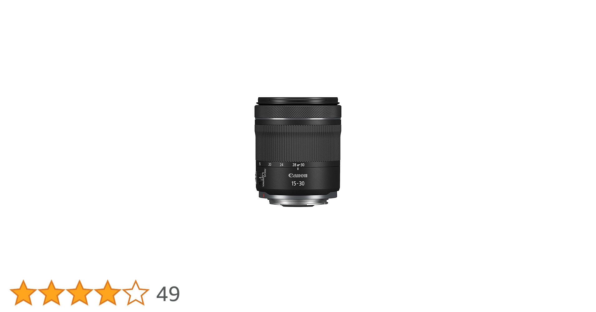 Amazon.co.jp: キヤノン RFレンズ RF15-30mm F4.5-6.3 IS STM RF15