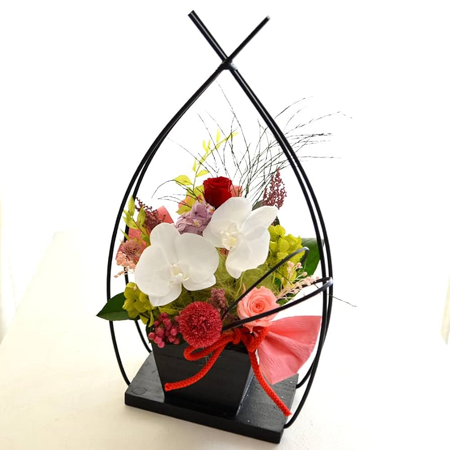 胡蝶蘭のお正月花アレンジ　器込み予約品 胡蝶蘭のお正月花アレンジ 器込み予約品