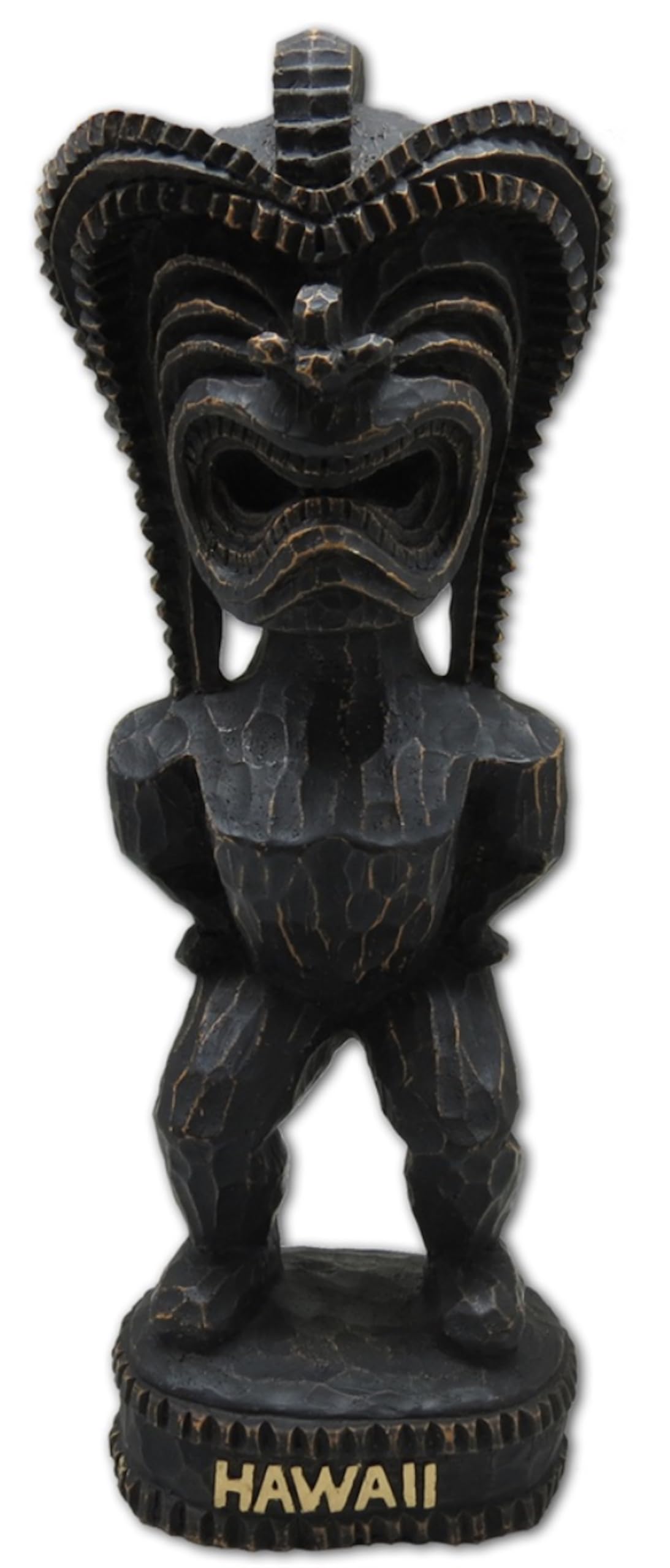 Lucky Tiki God Ancient Hawaiian Island Statue Figure 3 in.
