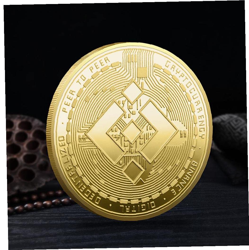 Amazon.co.jp: 記念コイン bnb バイナンスコイン 仮想通貨 お土産 コレクション 記念硬貨 アクリルケース付き 工芸品 ギフト :  ホビー
