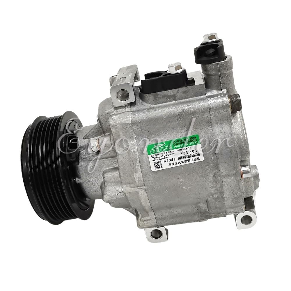 Dlkaddkgf Without Sensor Ac Air Conditioning Compressor Compatible For Toyota Mr2 Spyder Daihatsu Materia 1.3 1.5 88320-B1010 447260-5620 88320-B1030 88320-B1040(Without Sensor)
