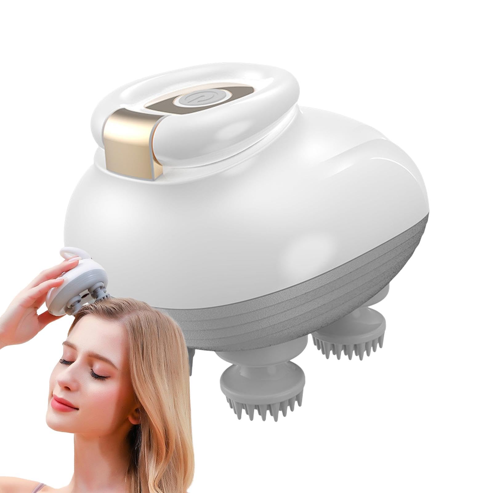 Masajeador De Cabello Y Cuero Cabelludo Eléctrico,Masajeador De Cabeza Y Cuero Cabelludo Eléctrico | Masajeador de cuero cabelludo inalámbrico,El Massager eléctrico portátil del cuero cabelludo para l