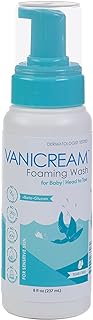 Vanicream Foaming Wash for Baby, 8 Oz, Gentle Cleanse and Moisture, Tear-Free Baby Shampoo and Body Wash with Beta-Glucan, Formulated without Common Irritants for Sensitive Skin, All Ages