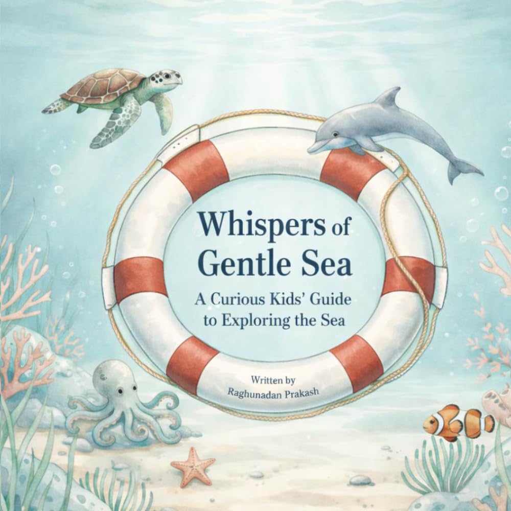 Whispers of Gentle Sea-A Curious Kids' Guide to Exploring the Sea: Age 3-10 | Poems for Beginners