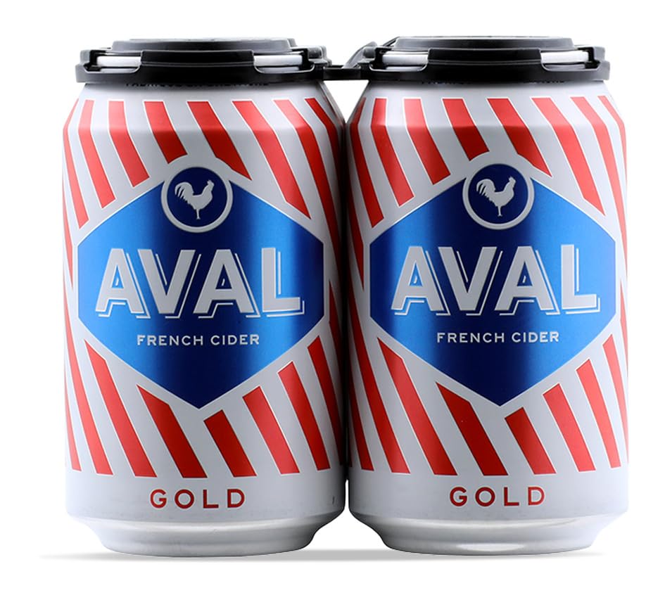 Aval Cider Gold Cider 4pk Cans, 12 FZ
