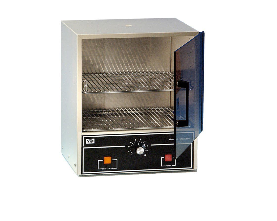 Quincy Lab 12-140 Acrylic See-Through Door Incubator, Ambient + 2 to 62 Degrees C Temperature Range, 2 Cu. Ft. Capacity, 115V