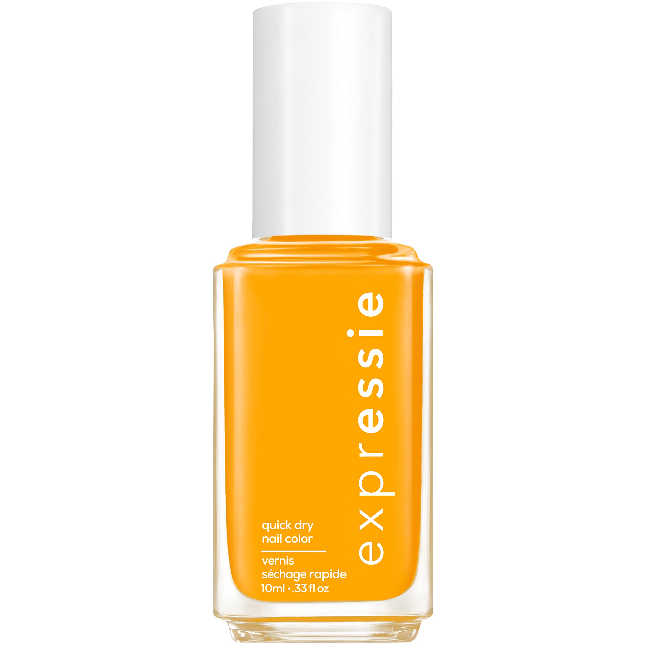 essie Expressie Nail Polish, Quick-Dry Yellow Nail Polish, Word On The Street, Vegan, Outside The Lines, 0.33 fl oz