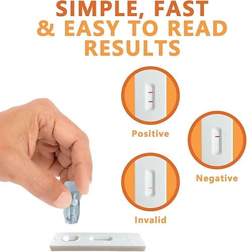 Miniatura 4 de JOGRO Kit de prueba H. Pylori, kit de prueba Helicobacter Pylori, resultados en 10-15 minutos, rápido y altamente preciso, fácil de usar y leer,