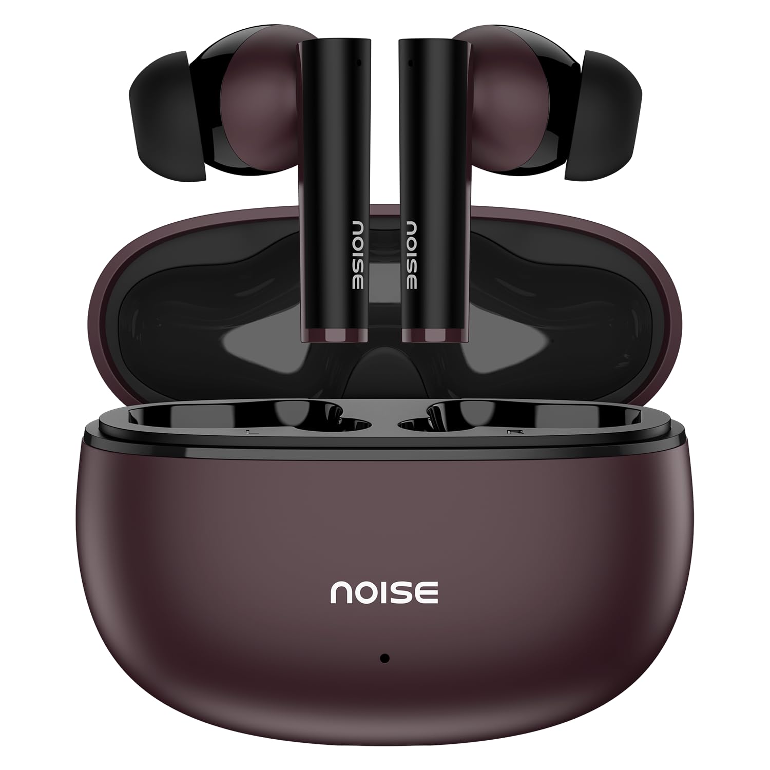 Noise Newly Launched Buds VS501 in-Ear Truly Wireless Earbuds with 50H of Playtime, Quad mic ENC, 10mm Driver, Dual Device Pairing, Dual Color Tones, BT v5.3 (Plum Wine) Noise Newly Launched Buds VS501 in-Ear Truly Wireless Earbuds with 50H of Playtime, Quad mic ENC, 10mm Driver, Dual Device Pairing, Dual Color Tones, BT v5.3 (Plum Wine)