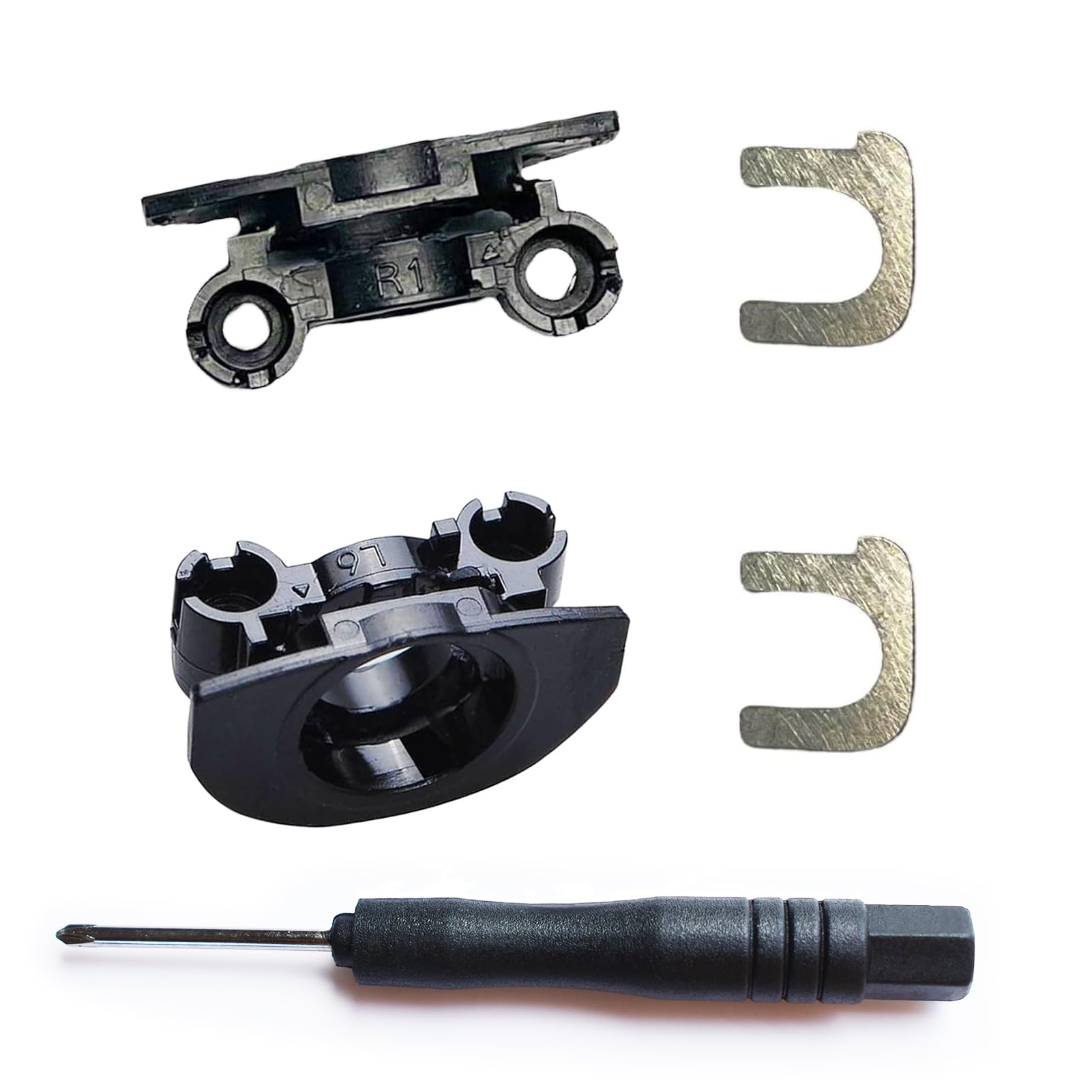 MZKLQVE WH-1000XM4 Hinge Swivels - Replacement Parts Designed Exclusively for Sony WH-1000XM4 Headphones (Black)