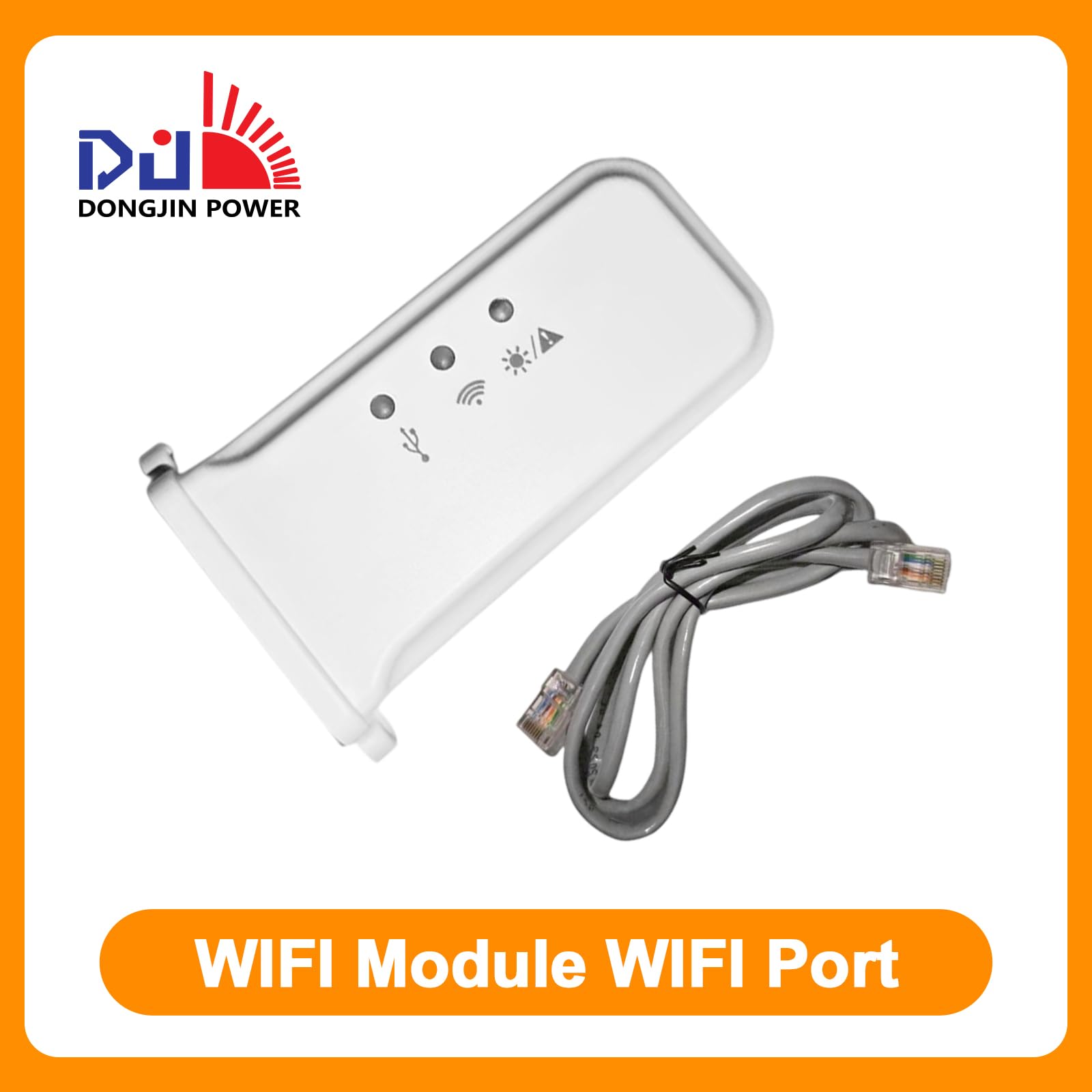 6500W/4500W Hybrid Wechselrichter WiFi-Modul Wechselrichter-WLAN-Modul WLAN-Anschluss Drahtloses Gerät mit Fernüberwachung für N30 Hybrid-Solarwechselrichter Online-Überwachungssystem