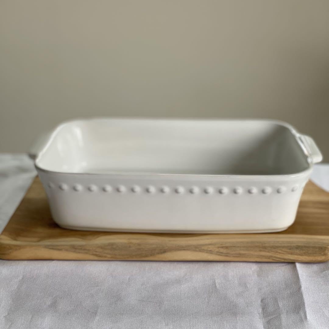 ??????? Generic Costa Nova Pearl Rectangle Baker Bakeware Gratin Dish, m71394310170