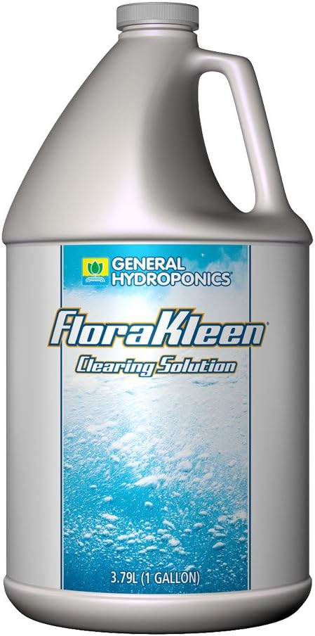 General Hydroponics 3 Pack Bundle: FloraKleen Clearing Solution, Liquid KoolBloom & CaliMagic + Twin Canaries Chart - 1 Gallon Each