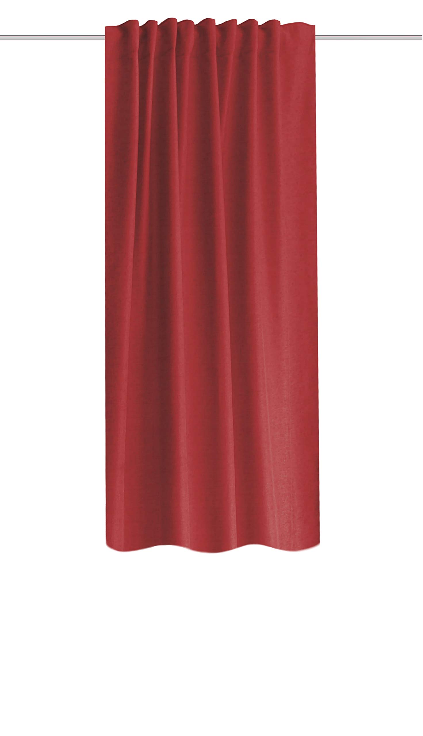HOMEbasics Eskimo 085960-0956 Thermal Curtain 175 x 135 cm, Bordeaux, W 53.1" x L 68.9" (1 Panels)