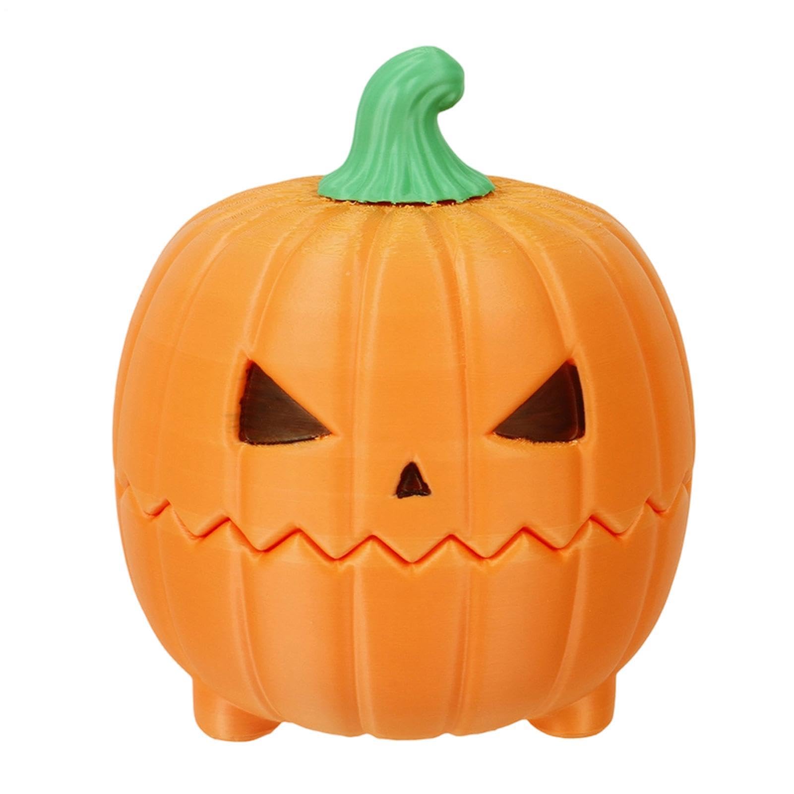 Scatola di caramelle di Halloween Built-in Ghost Glow Scatola di zucca