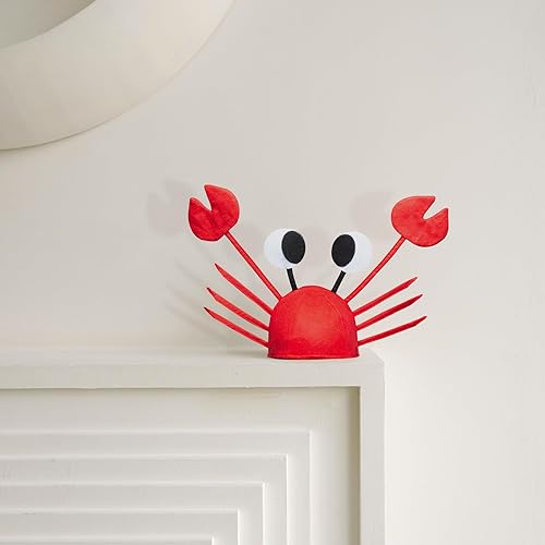 Miniatura 6 de Divertido regalo de broma de elefante blanco, 2 piezas divertido sombrero de cangrejo de langosta 3D, sombrero de cangrejo de langosta 3D, sombreros