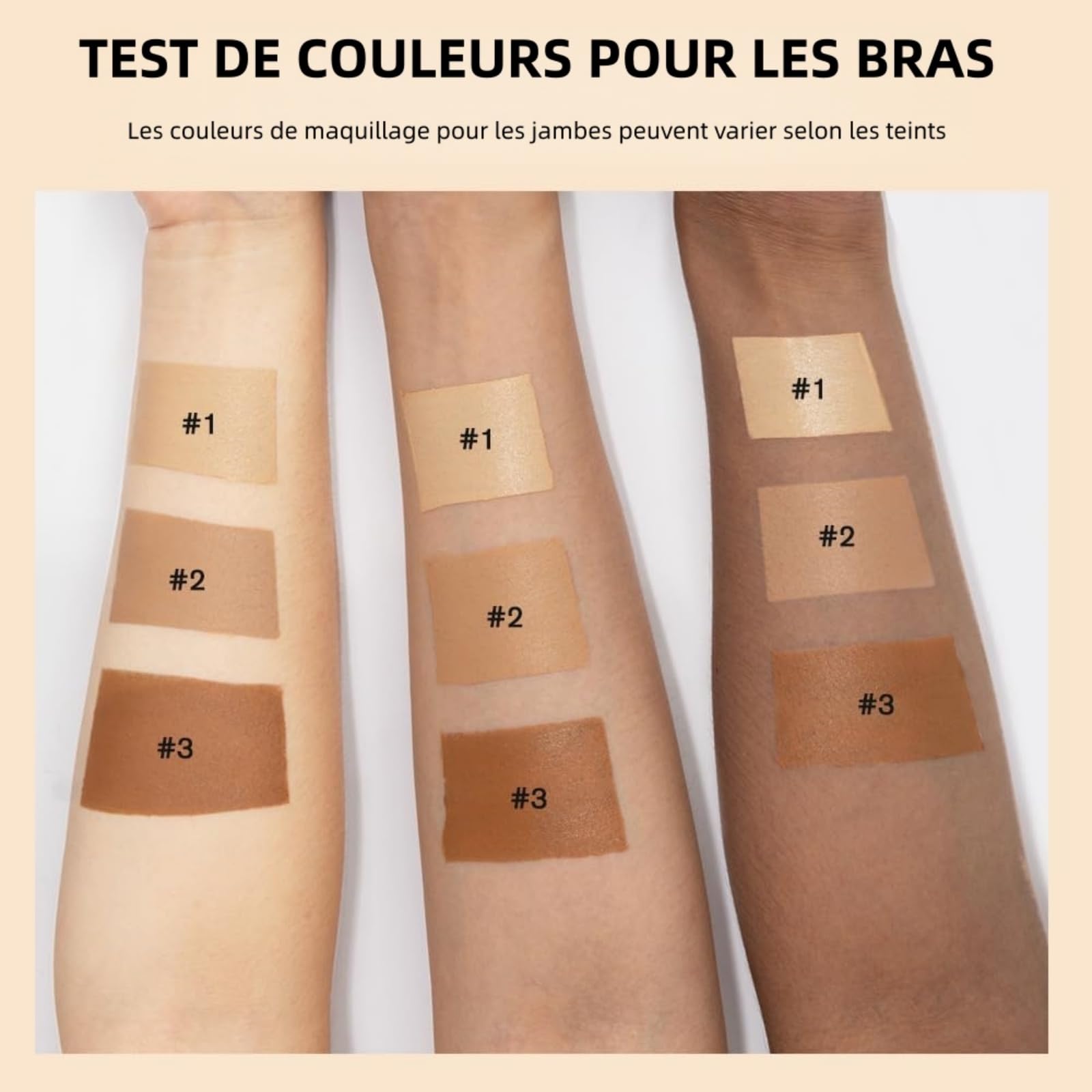 MIRACLEDE PARIS Body Perfector,Correcteur Corps Entier Etanche,Anti-Transfert,Camoufle Veines,Cicatrices et Tatouages,Texture Légère pour Peau Naturelle
