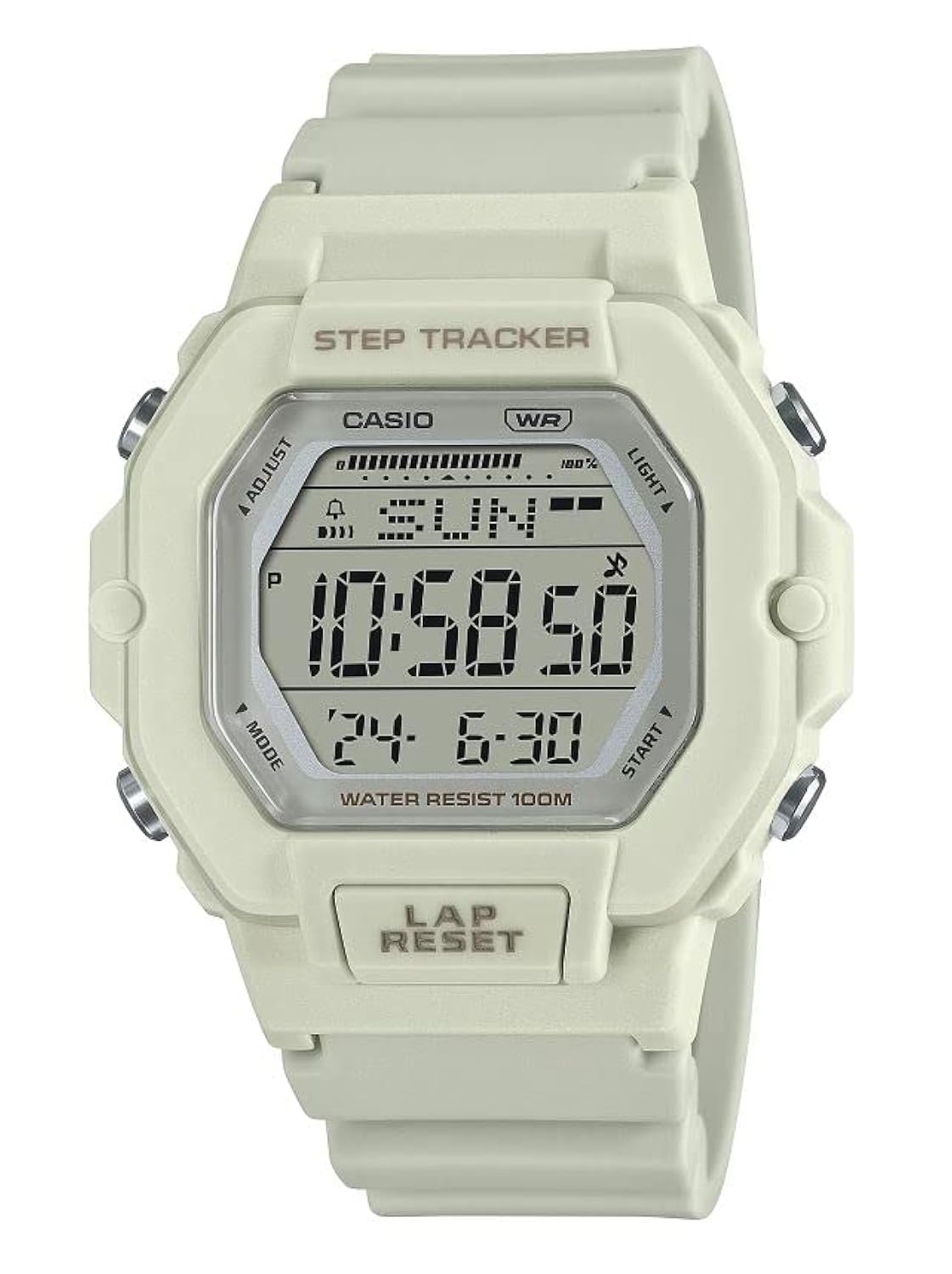 LWS2200H Series | Men’s Digital Watch | Step Tracker | Countdown Timer | LED Illuminator with Afterglow | 100 SEC Chronograph | Multi Alarms | Hourly Time Signal | 2 Year Battery