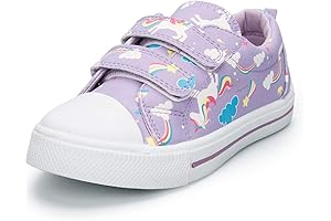 Toddler Sneakers for Boys and Girls Dual Hook and Loops Sneakers Baby...