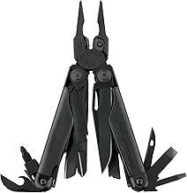 LEATHERMAN (レザーマン) マルチツール SURGE BLACK (サージ ブラック) MOLLEケース付き 【日本正規品】 25年保証