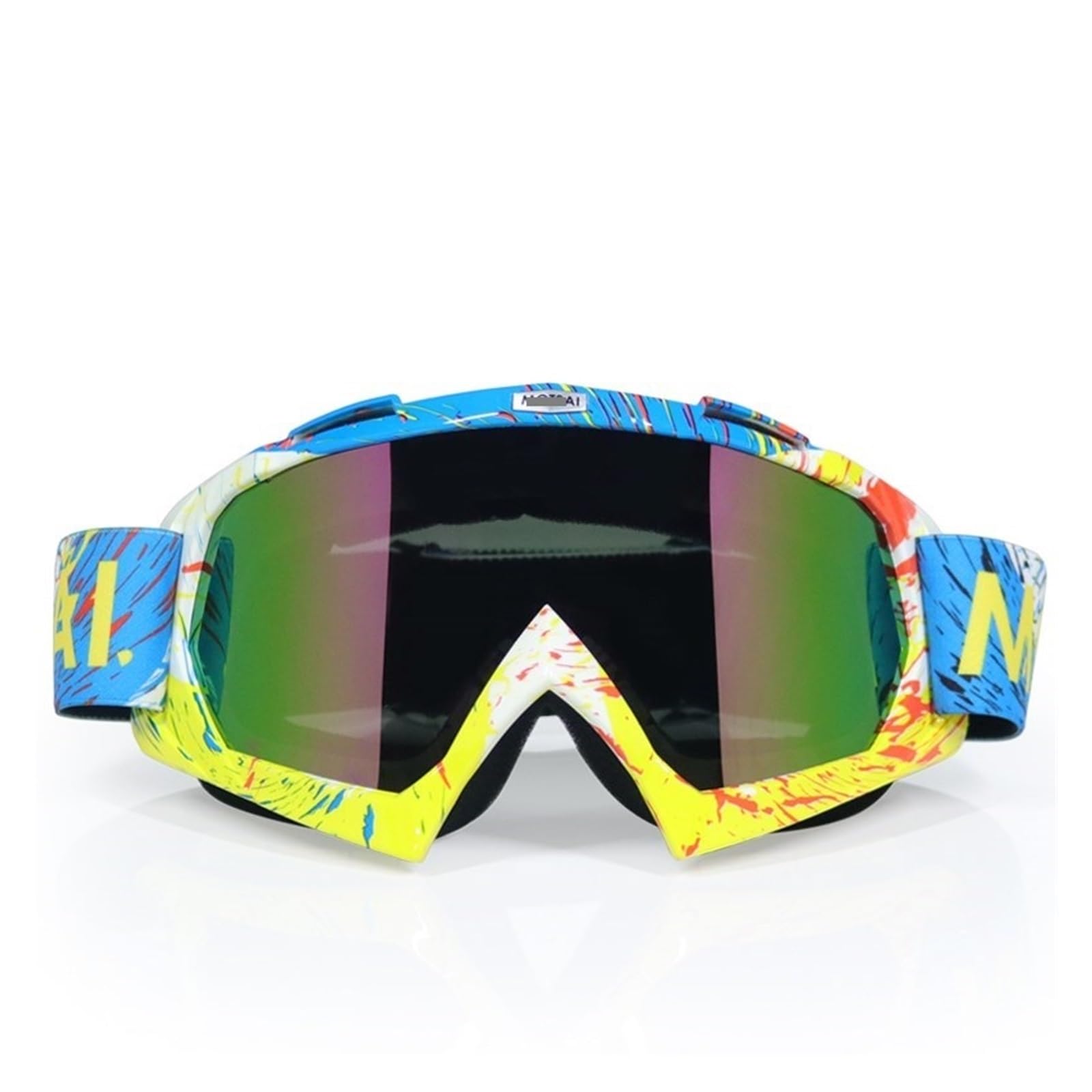 Okulary narciarskie Gogle motocrossowe Kaski terenowe Gogle narciarskie Gafy sportowe Motocyklowe Rowerowe Okulary wyścigowe Męskie Damskie Gogle Outdoor (Kolor: L1) (A1)
