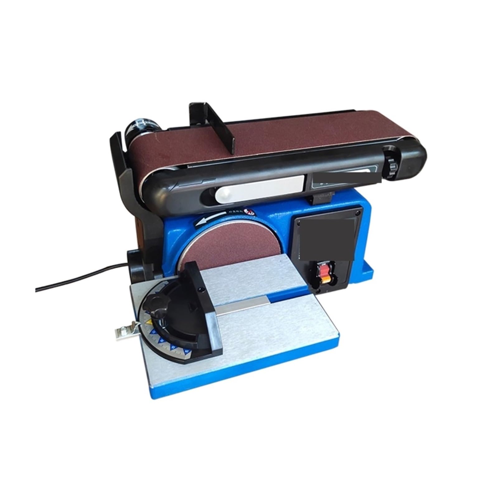 Lijadora de carpintería de escritorio de colección de polvo 375 W/550 W/750 W herramientas eléctricas multifuncionales de pulido y pulido,Bajo nivel de ruido(350W)