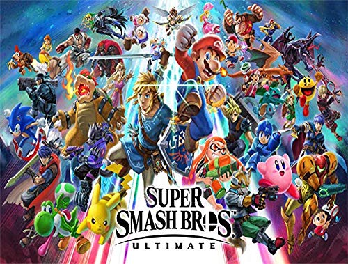 AJBB Impresión De Póster, Imágenes De Maxi Nintendo Switch Canvas, Pósters De Home Art Decor Sin...