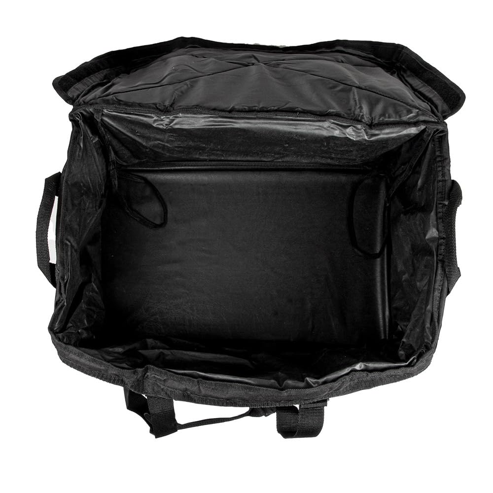 García de Pou 209.95 Bolsa Transporte Catering, 35.5 x 33 x 53.3 cm, Negro