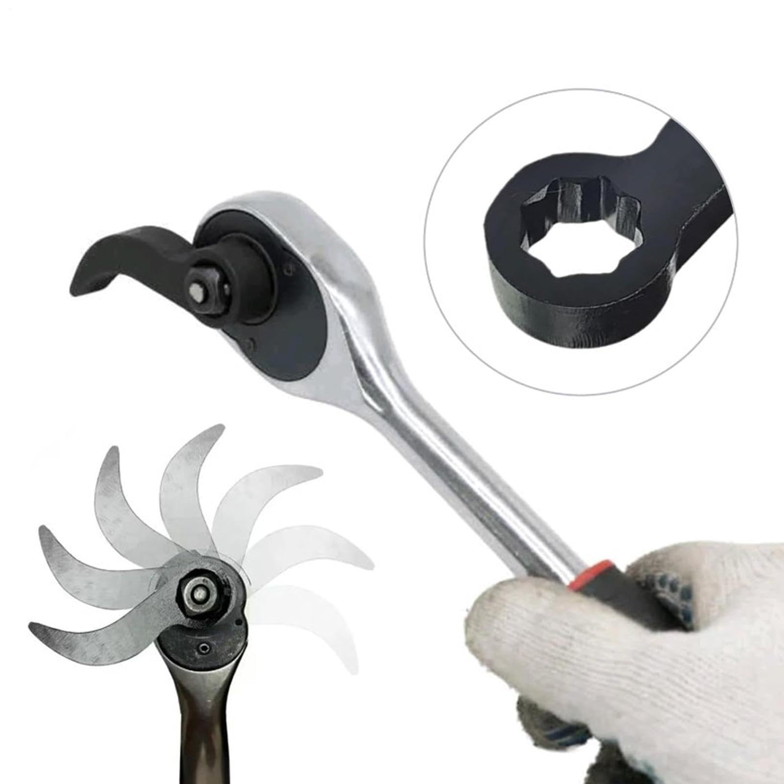 Adaptador de palanca de herramientas de metal resistente