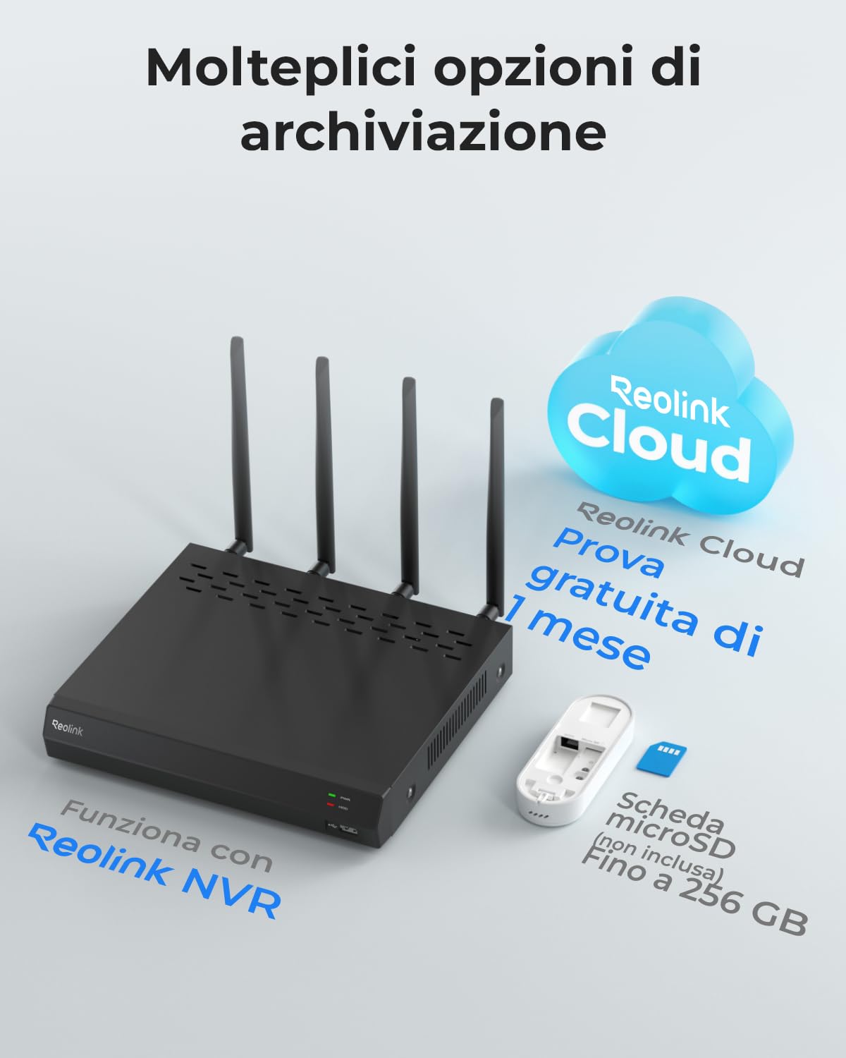 Reolink 2K cablato Videocitofono Wi-Fi 2,4/5 GHz con Chime, Visuale 180° 3:4 Testa-Piedi, Video Campanello, Rilevamento di Uomo/Pacco, Audio Bidirezionale, Video Doorbell Compatibile NVR, Bianco