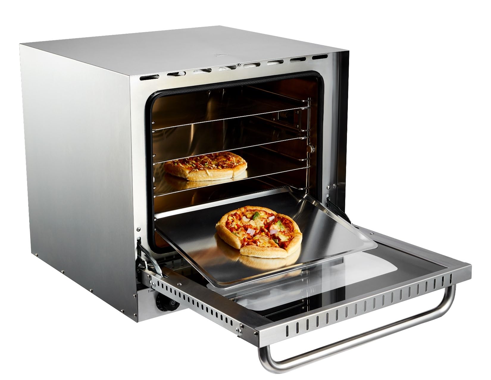 METRO PROFESSIONAL Four à Air Chaud GCO3200, Acier Inoxydable, 3200 W, 61 x 67 x 58 cm, Argent