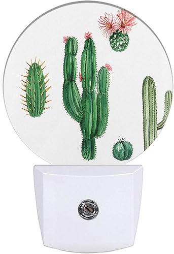 Miniatura 7 de EKOBLA Luces nocturnas rojas para árbol de Navidad, enchufables a la pared, copos de nieve de invierno, granos de café, árbol de feliz año nuevo,