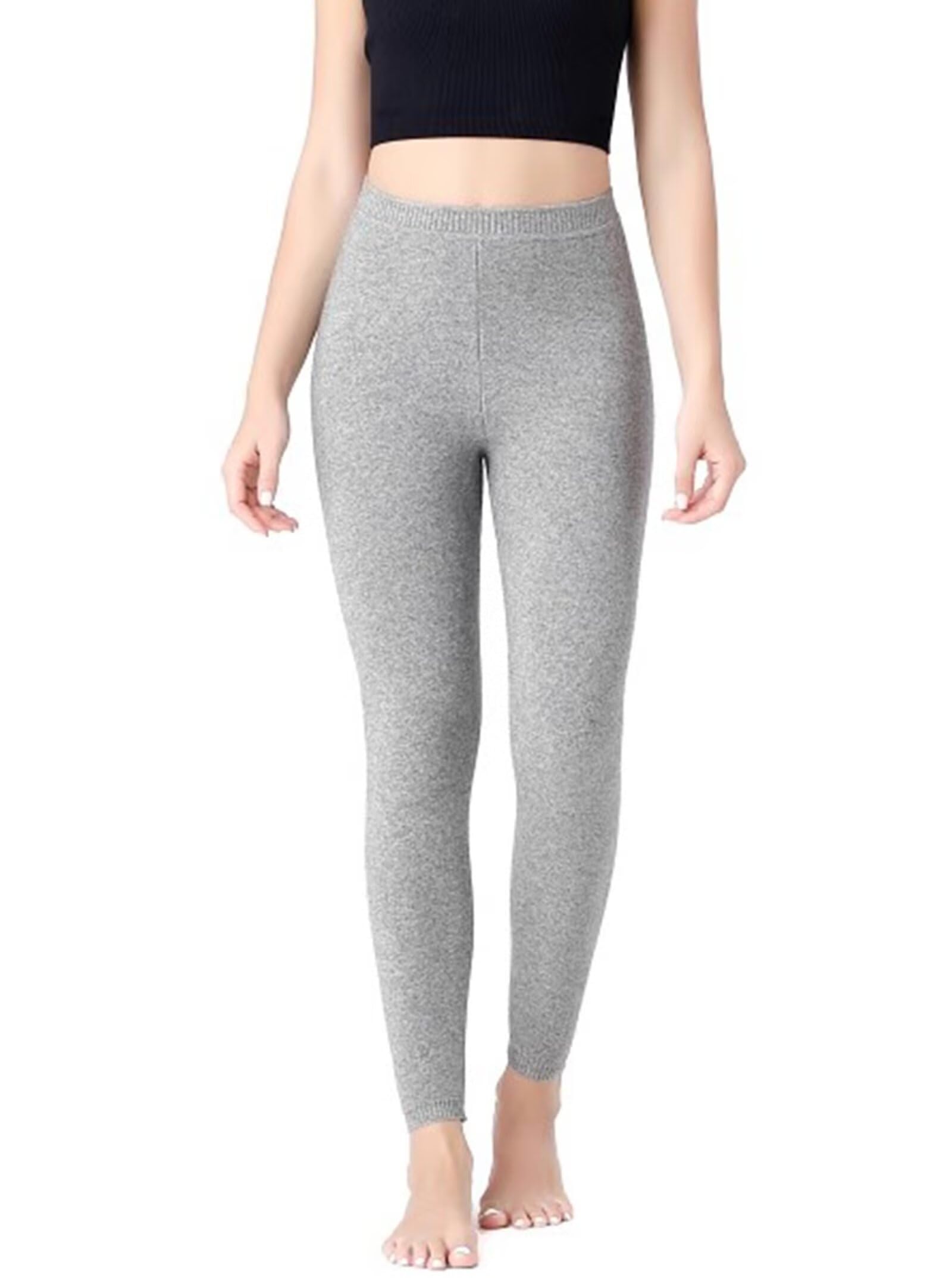 Women's Thermal Long Johns Underwear Leggings Pants,100% Cashmere