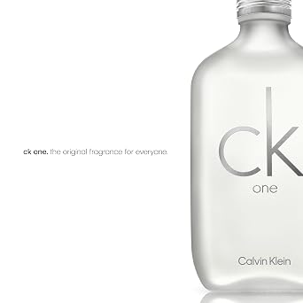 Calvin Klein CK One Eau de Toilette Citrus Unisex Fragrance With Notes of Green Tea