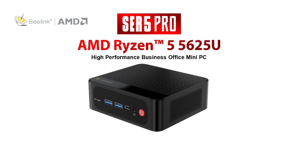 Amazon.com: Beelink SER5 PRO Mini PC,AMD Ryzen 5 5625U(6C/12T,up