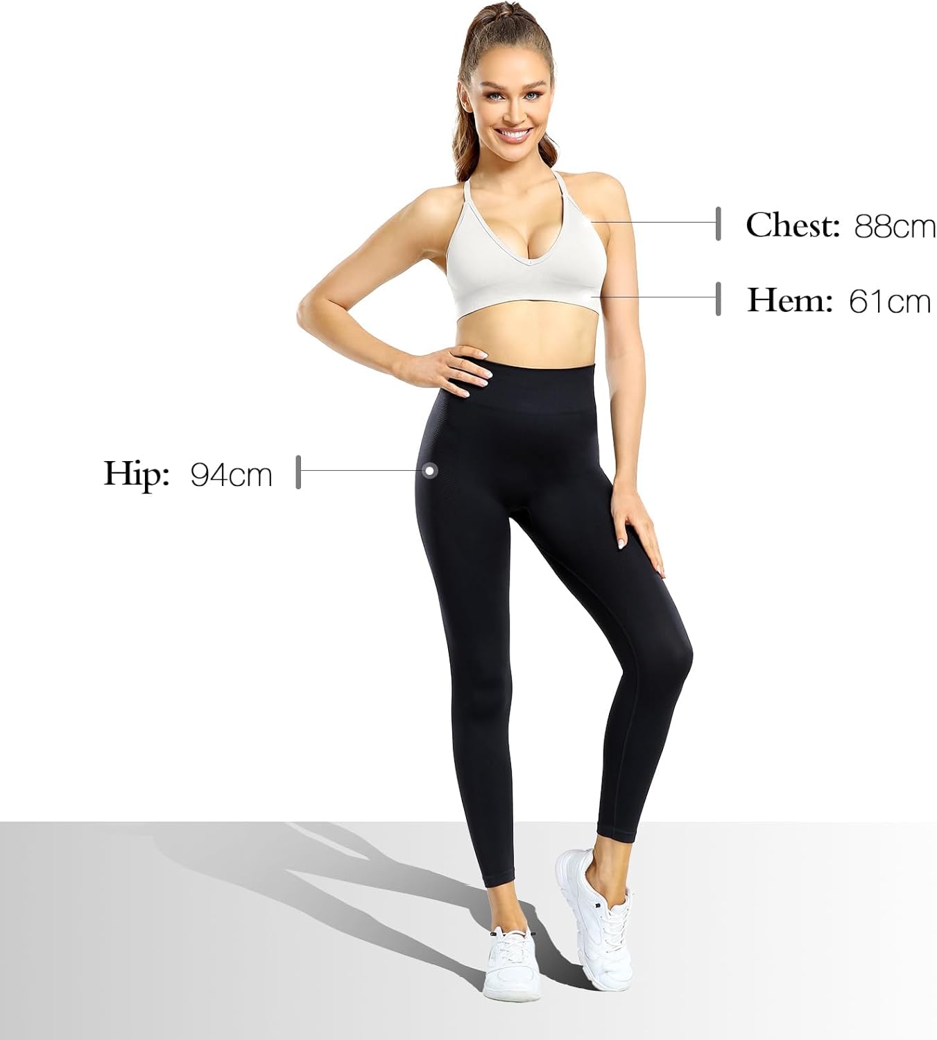 V-Neck Sports Bra for Women Adjustable Strappy Yoga Bra Spaghetti Strap Padded Workout Bra S-XL Low Impact Seamless Bralettes