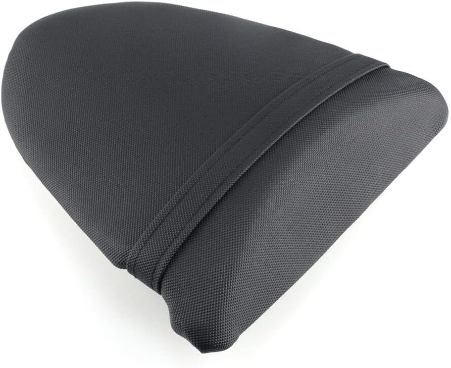 WYNMOTO Black Rear Pillion Passenger Seat for Kawasaki ZX-6R 636 2005-2006, ZX-10R 2006-2007 Motorcycle Seat