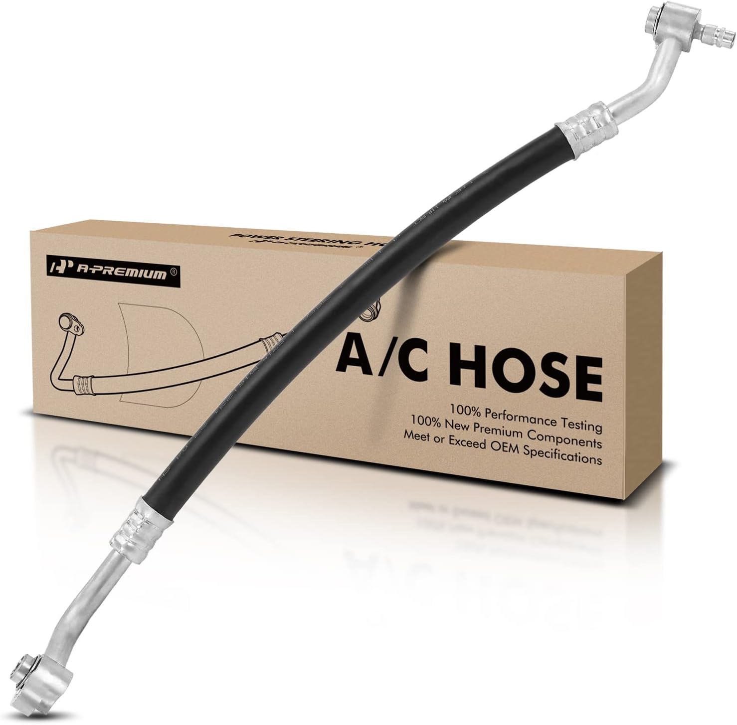 A-Premium A/C Suction Hose Compatible with Jeep Grand Cherokee 2011-2021 & Dodge Durango 2011-2021 3.6L, Compressor to Evaporator