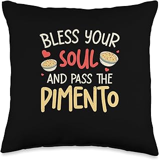Bless Your Soul And Pass The Pimento Cheese A Cheesemonger Throw Pillow