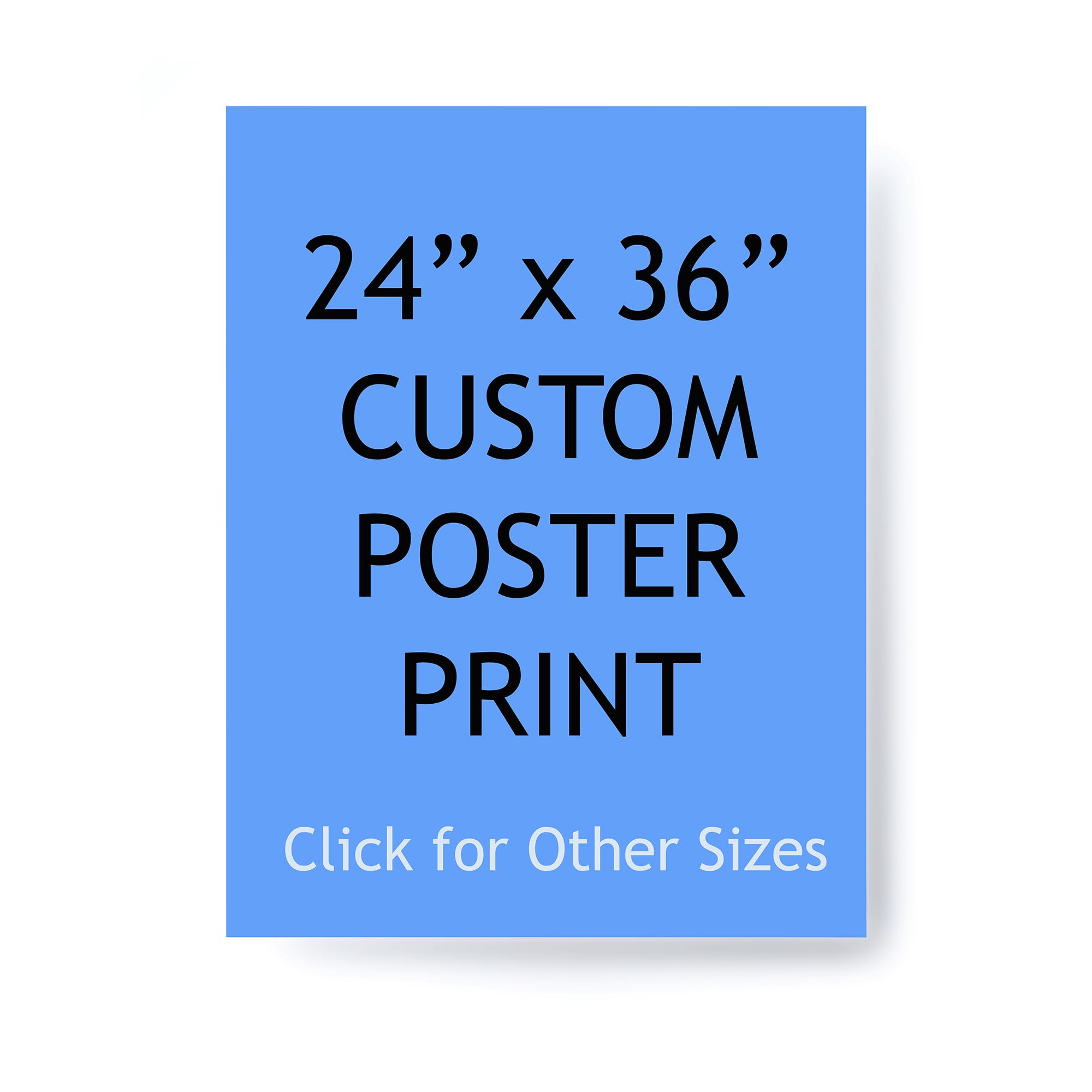 Pera Print - Custom Poster Print - Upload Your Image/Photo - Personalized Photo Prints, Create Your Own Poster - Print Any Photos, Images - 24 x 36 inches