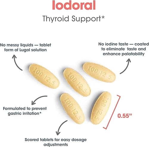 Miniatura 5 de Alta potencia de suplemento de yodoyoduro de potasio Quest Nutrition de 00004 oz 90tabletas 1 1