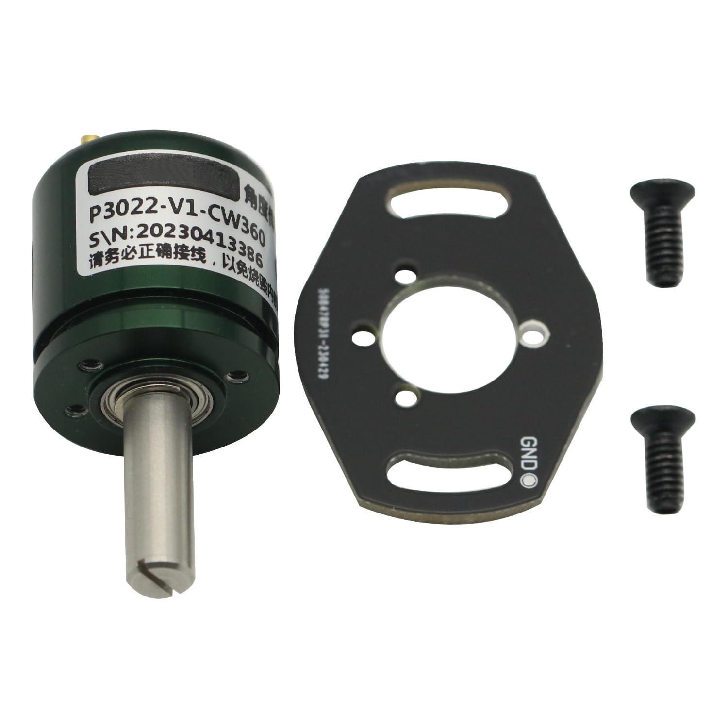 12-Bit Hall Angle Sensor, 0.088° Resolution, 360° Rotation