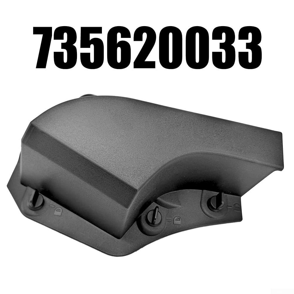Copertura per cassetta anteriore per Ducato, Boxer, & Relè dal 2006 in poi, per ABS nero, per OEM 735620033
