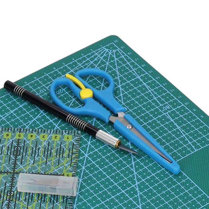 Cutter Set Fabric Cutter Set Replaceable Blade with Storage Bag for Cloth for Cut Paper for Card