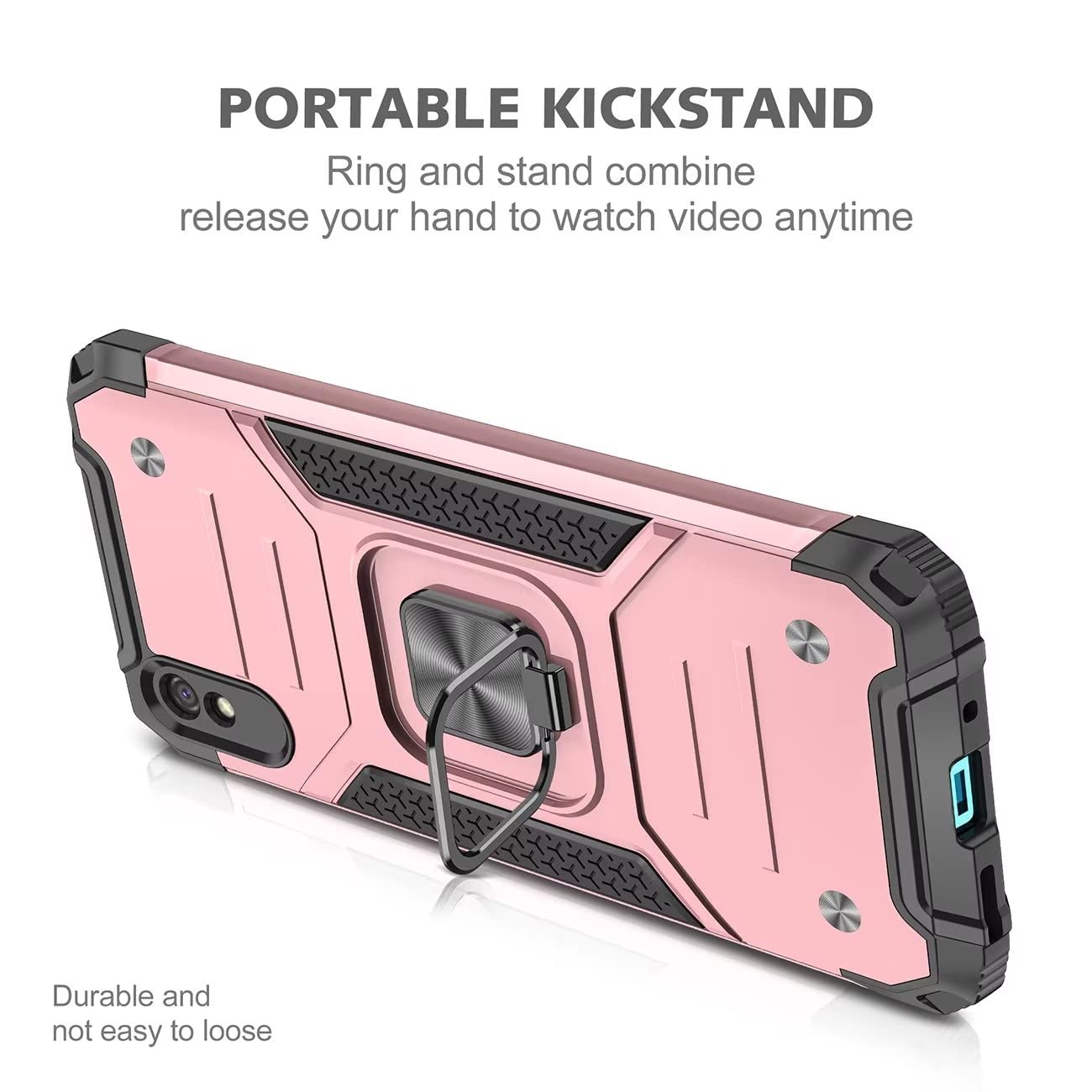 Asuwish Cover per Xiaomi Redmi 9A/9AT con Pellicola Vetro