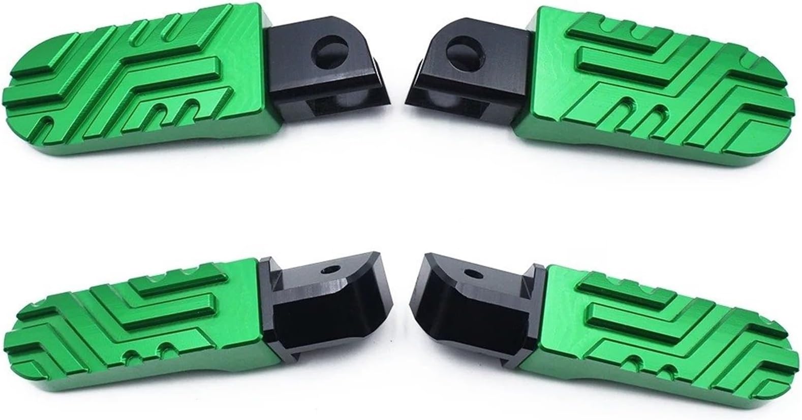 Motorbike Foot Rests For Kawasaki For Z900 For Z650 2017-2020 2021 2022 2023 Motorcycle Front Rear Passenger Foot Peg(Set)