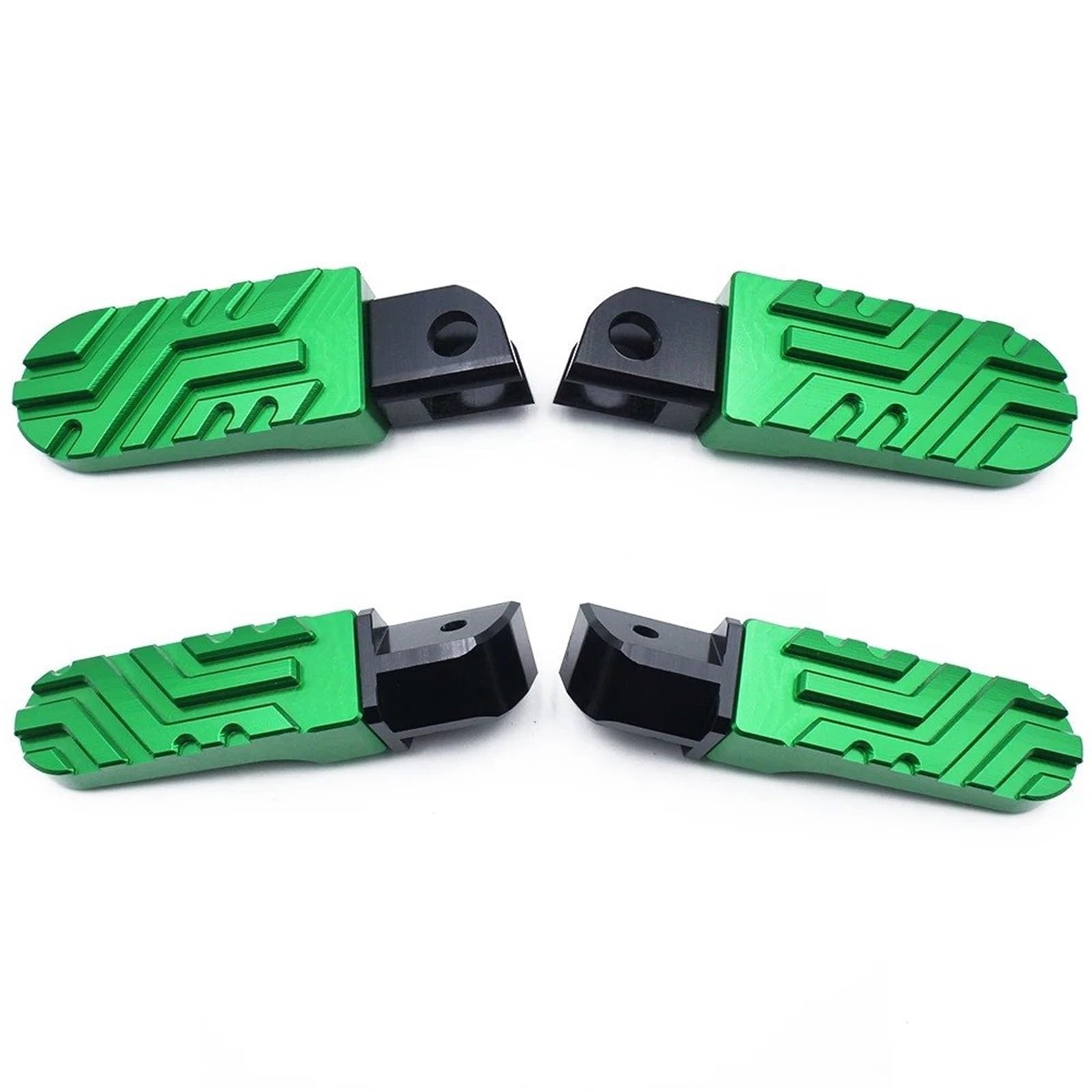 Motorbike Foot Rests For Kawasaki For Z900 For Z650 2017-2020 2021 2022 2023 Motorcycle Front Rear Passenger Foot Peg(Set)