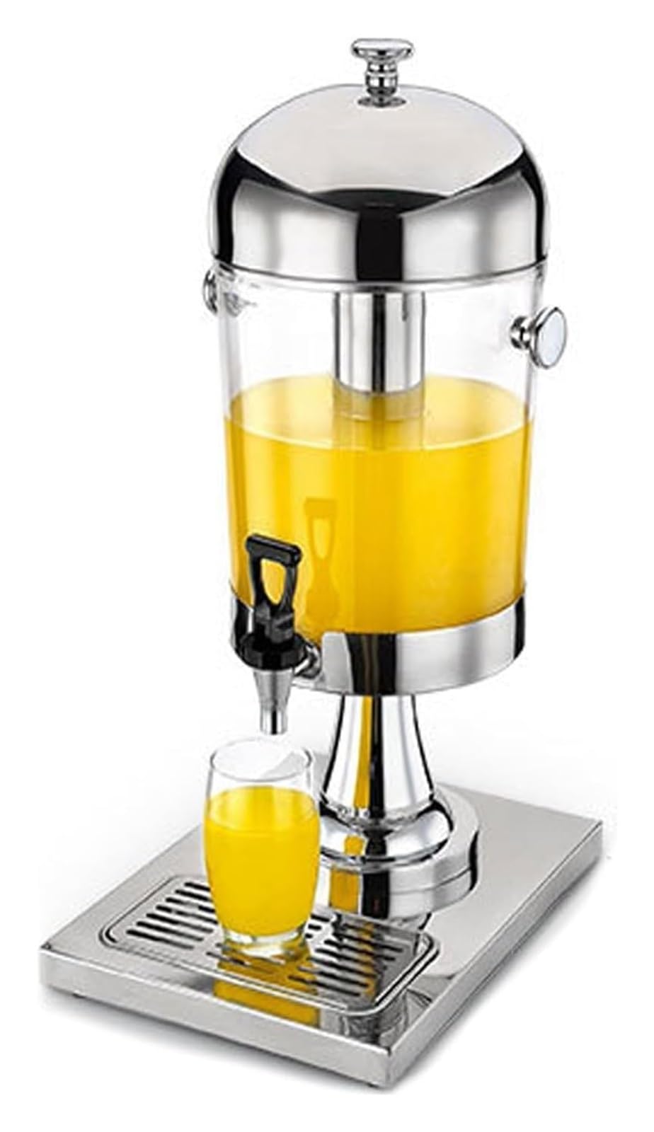 asdchZen Drink Dispenser 8L/2.2 Gallon Water Dispenser With Spigot For Hot Cold Drinks Beer,Gold